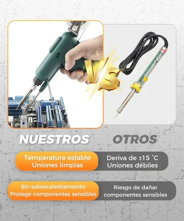 🔥 LIQUIDACIÓN DE STOCK PROMO: Pistola de Soldadura Profesionall